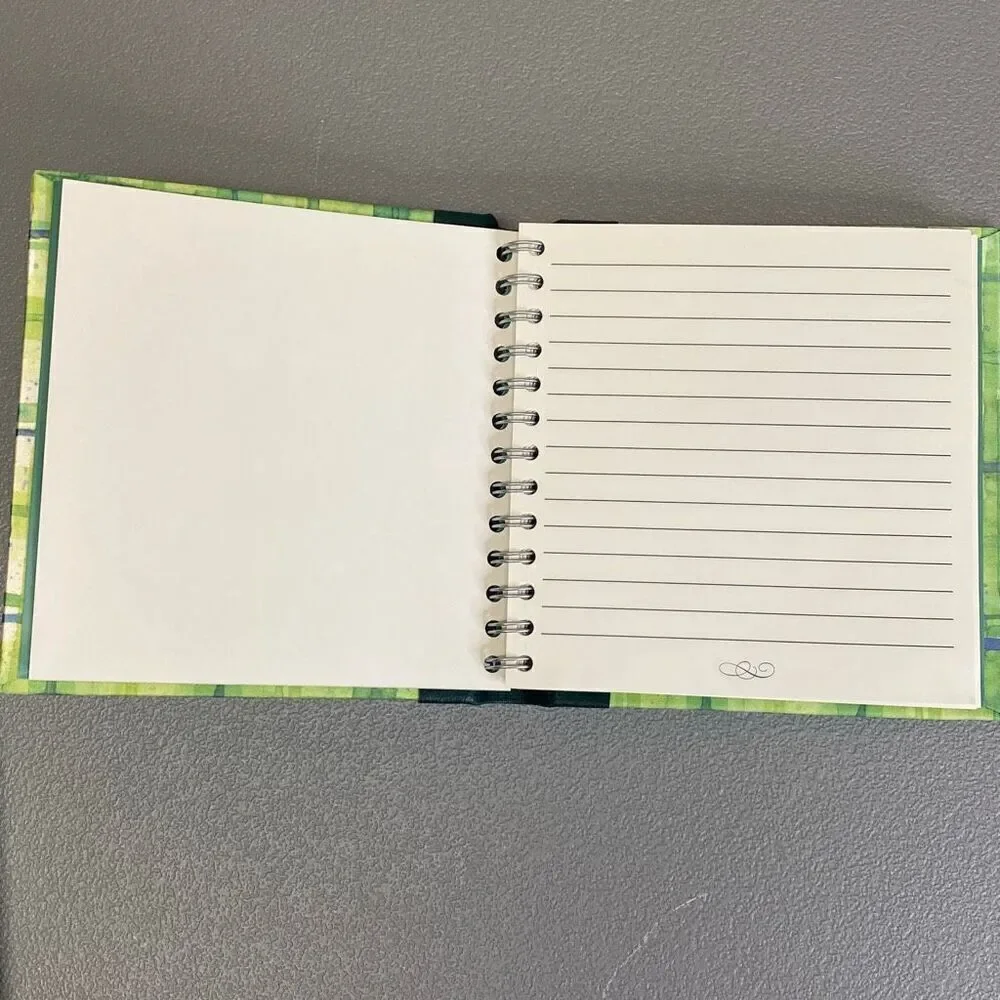 Silk Fabric Journal 7”x7” Penman Paper with Real Dried Flowers 80 Lined Pages